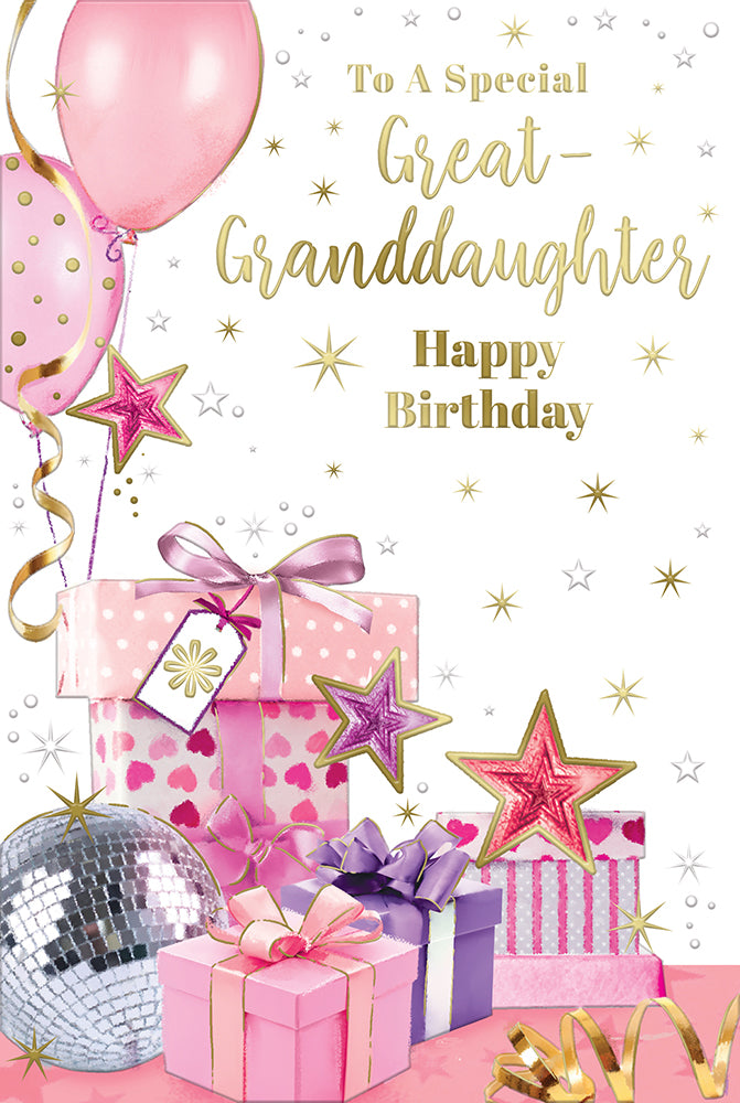 Xpress Yourself C75 Birthday Gt-Granddaughter 6pk