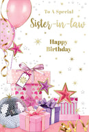 Xpress Yourself C75 Birthday Sister-In-Law 6pk
