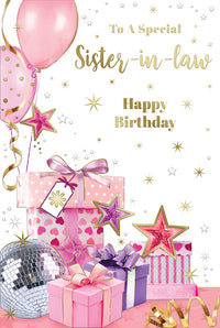 Xpress Yourself C75 Birthday Sister-In-Law 6pk