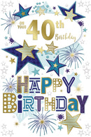 Xpress Yourself C75 Birthday Age 40 6pk