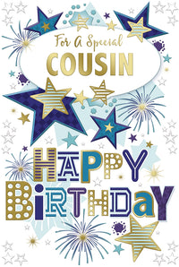 Xpress Yourself C75 Birthday Cousin 6pk
