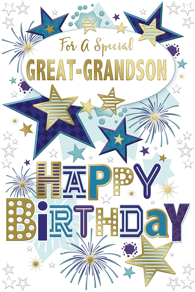 Xpress Yourself C75 Birthday Great-Grandson 6pk