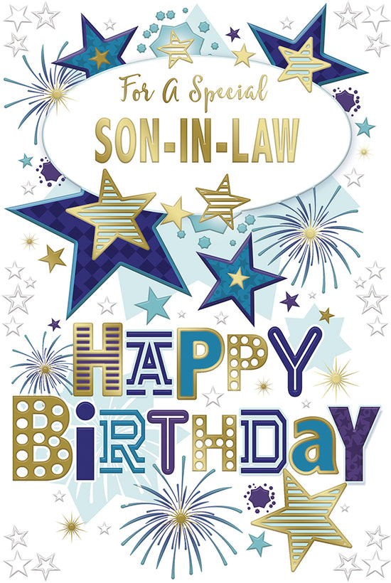 Xpress Yourself C75 Birthday Son-In-Law 6pk