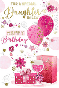 Xpress Yourself C75 Birthday Daughter-In-Law 6pk