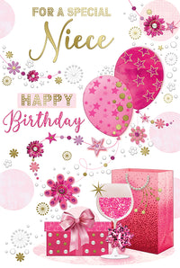 Xpress Yourself C75 Birthday Niece 6pk