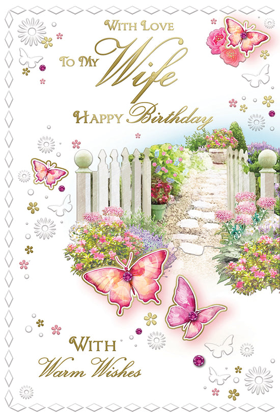 Xpress Yourself C75 Birthday Wife 6pk