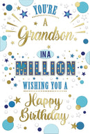 Xpress Yourself C75 Birthday Grandson 6pk