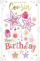 Xpress Yourself C75 Birthday Cousin 6pk