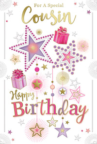Xpress Yourself C75 Birthday Cousin 6pk