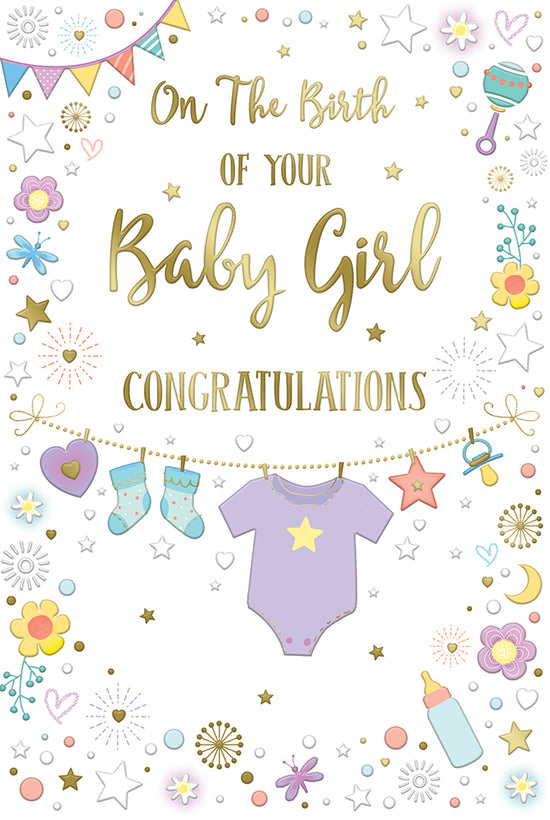 Xpress Yourself C75 New Born Girl 6pk