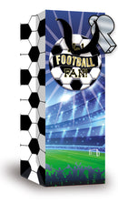 Gift Bag Football Fan Black & White Bottle 6pk