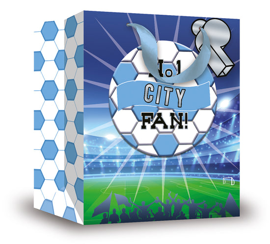 Gift Bag City Fan Large 6pk