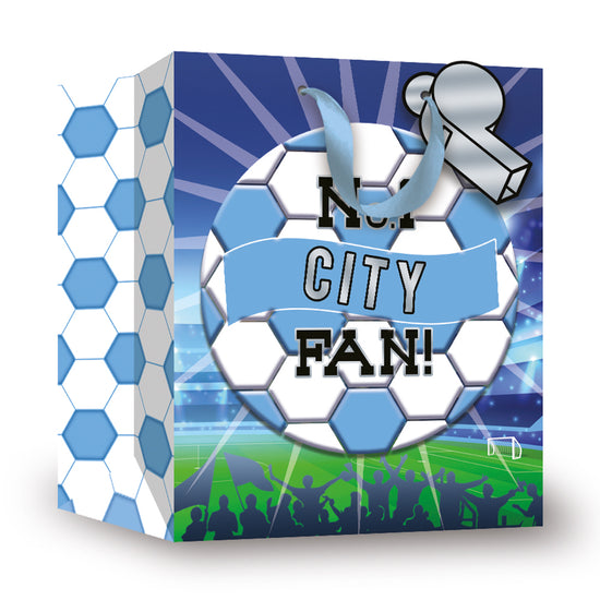 Gift Bag City Fan Medium 6pk