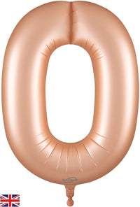 Oaktree Foil Balloon Pastel Rose Quartz 34" No. 0