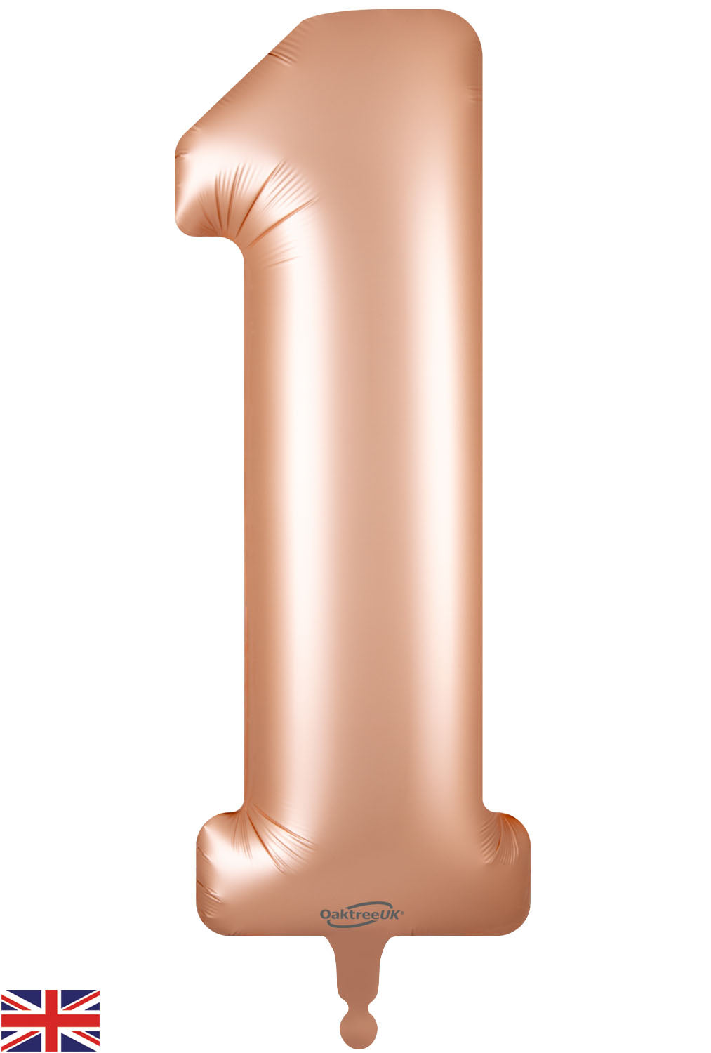 Oaktree Foil Balloon Pastel Rose Quartz 34" No. 1