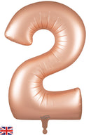 Oaktree Foil Balloon Pastel Rose Quartz 34" No. 2