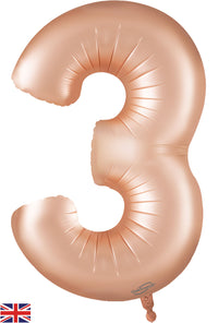 Oaktree Foil Balloon Pastel Rose Quartz 34" No. 3