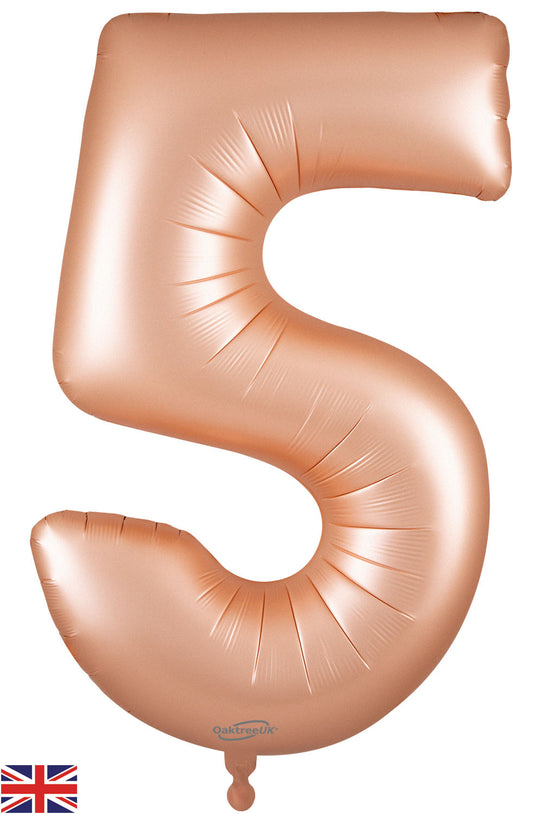 Oaktree Foil Balloon Pastel Rose Quartz 34" No. 5