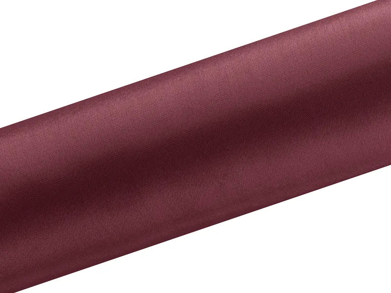 Satin Fabric Deep Red 0.16x9M