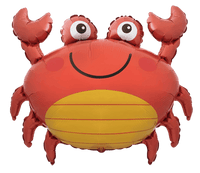 Flexmetal Crab 36" Foil Balloon