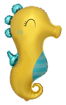 Flexmetal Seahorse 32" Foil Balloon