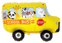 Flexmetal School Bus 31" Foil Balloon