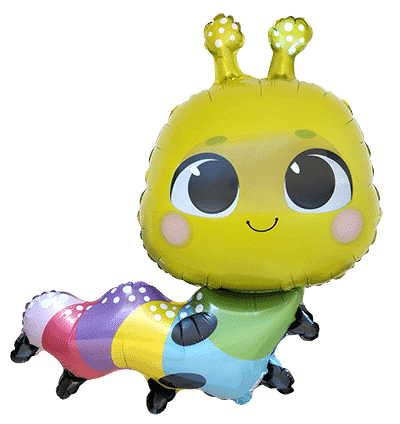 Flexmetal Caterpillar 33" Foil Balloon