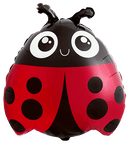 Flexmetal Ladybug Cute 24" Foil Balloon