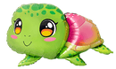 Flexmetal Turtle 37" Foil Balloon