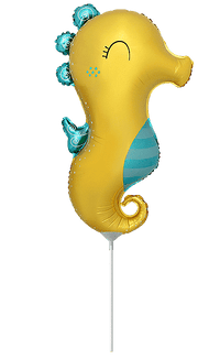 Flexmetal Seahorse 13" Air Fill Foil Balloon