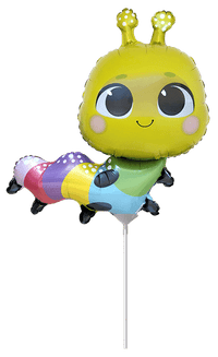 Flexmetal Caterpillar 13" Air Fill Foil Balloon