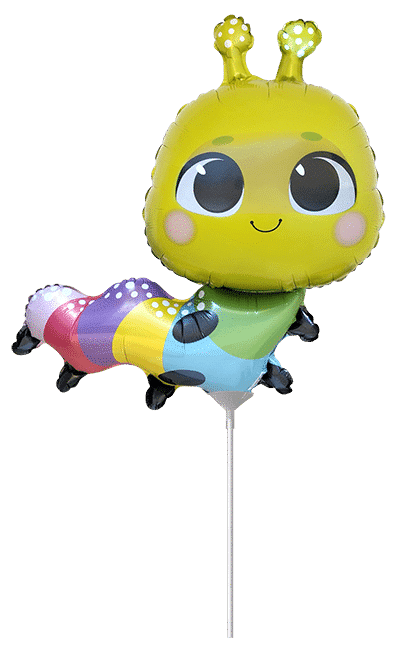 Flexmetal Caterpillar 13" Air Fill Foil Balloon