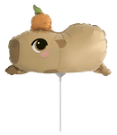 Flexmetal Capybara 13" Air Fill Foil Balloon