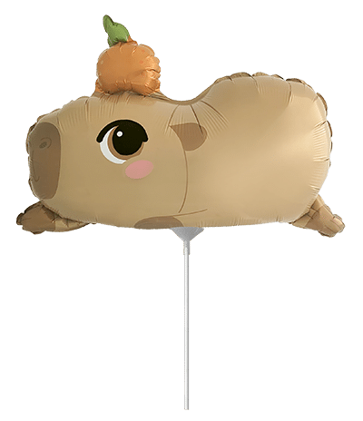 Flexmetal Capybara 13" Air Fill Foil Balloon