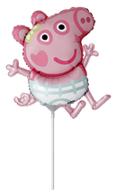 Flexmetal Evie Pig 12" Air Fill Foil Balloon