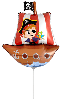 Flexmetal Kid Pirate Ship 14" Air Fill Foil