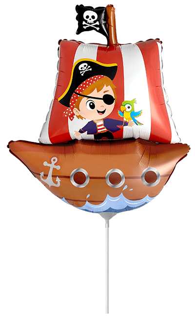 Flexmetal Kid Pirate Ship 14" Air Fill Foil