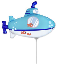 Flexmetal Submarine Air Fill Foil Balloon