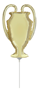 Flexmetal Gold Trophy 12" Air Fill Foil Balloon