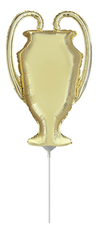 Flexmetal Gold Trophy 12" Air Fill Foil Balloon