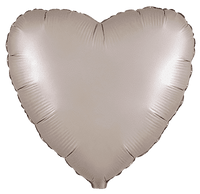 Flexmetal Matte Starlight Gold 18" Heart Foil