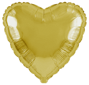 Flexmetal Gold 18" Heart Foil Balloon
