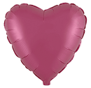 Flexmetal Pastel Red 18" Heart Foil Balloon