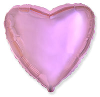 Flexmetal Light Pink 18" Heart Foil Balloon