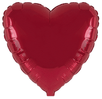 Flexmetal Red Ultra 32" Heart Foil Balloon