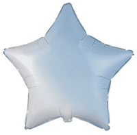 Flexmetal Blue Gradient 18" Star Foil Balloon