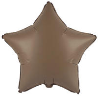 Flexmetal Matte Chocolate Brown 18" Star Foil