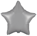 Flexmetal Matte Moonlight Silver 18" Star Foil