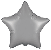 Flexmetal Matte Moonlight Silver 18" Star Foil