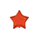 Flexmetal Orange 18" Star Foil Balloon